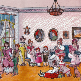 Детский бал у Трубецких