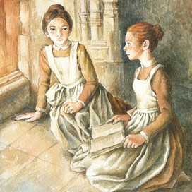 Джейн Эйр. Джейн и Элен в Ловудской школе.