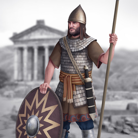 Копейщик 1 век до н.э.