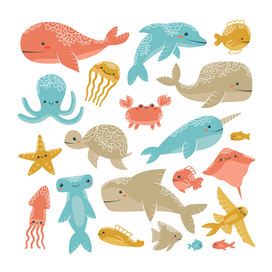 Подводные жители