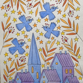 Птицы над городом