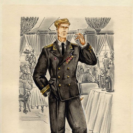 эскизы костюмов х/ф "Хрусталев, машину" реж. А.Герман