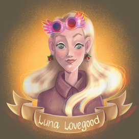 Полумна Лавгуд | Гарри Поттер | Фан-арт