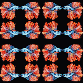 паттерн рыбы