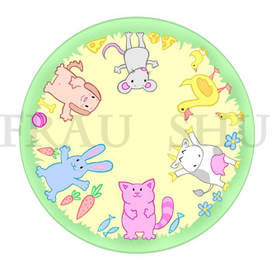 Зверюшки на детский стол