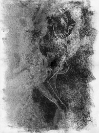 шоколадка , монотипия