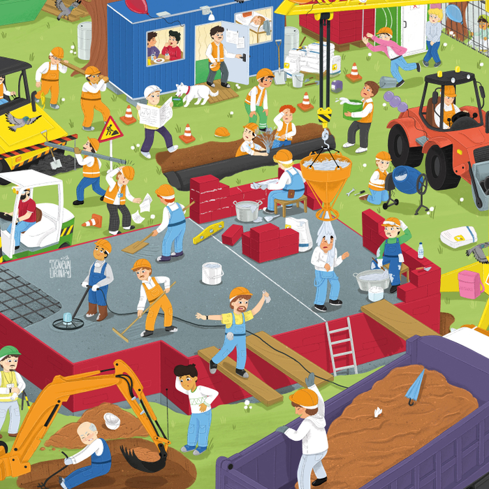 Виммельбух Город