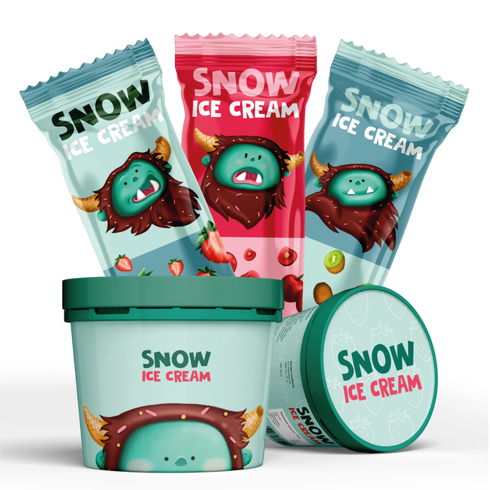 Снежное мороженое