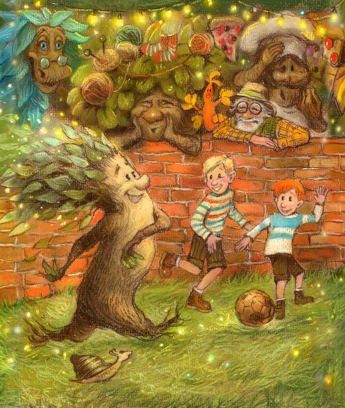 Дерево-футболист