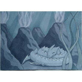 На морском дне