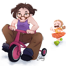 Сестры: Трагедия о велосипеде