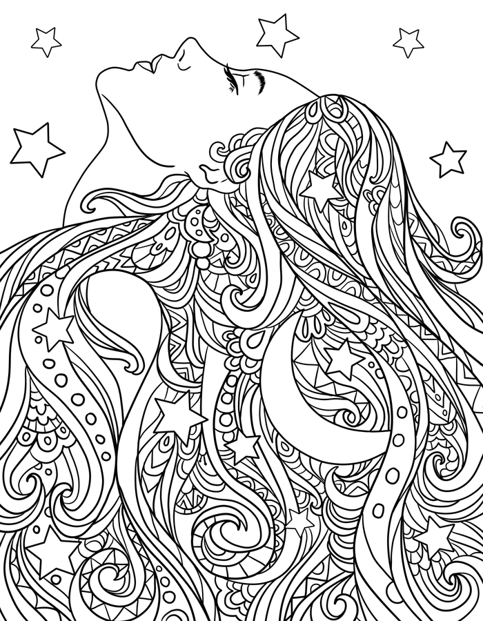 Раскраска анти-стресс