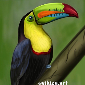 Екзотическая птица