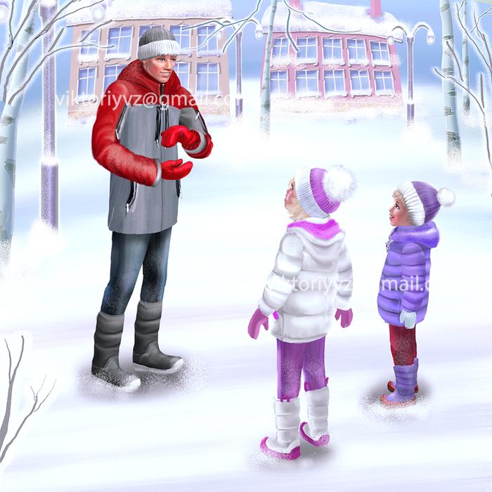 как лепить снеговика