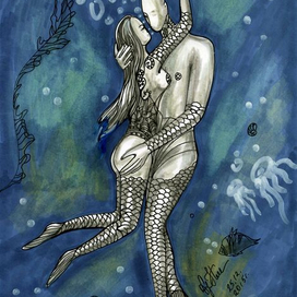 "На глубине вдвоём..."