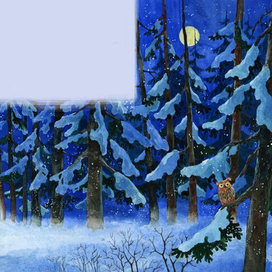 Иллюстрация к сказке "Два брата" Шварц