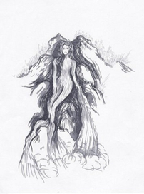 Девушка-водопад