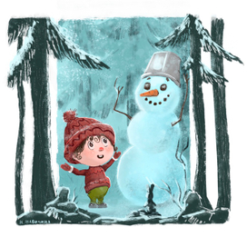 Иллюстрация “Зимние радости”