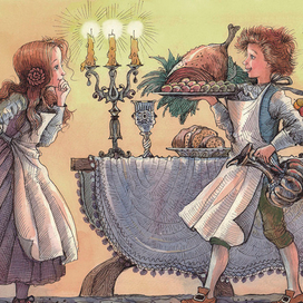 Ужин в "Золотой Митре".