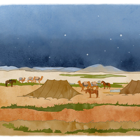 Иллюстрация к книге Н.Пржевальский