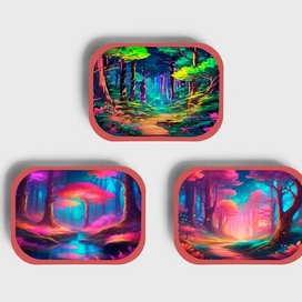 Шкатулки с необычным рисунком