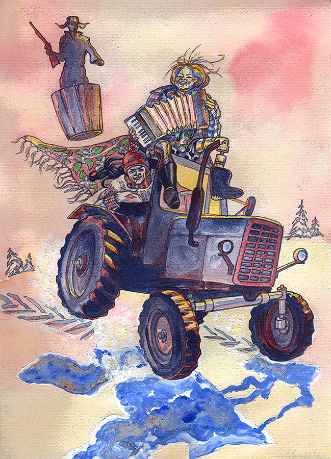 Ведьмины каникулы. Угнать за 60 секунд