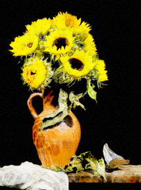 Подсолнухи