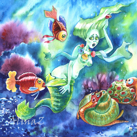 "Мой хвост!!! а-а-а!.." 