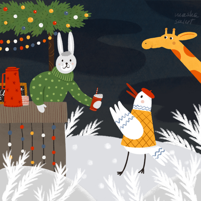 зимний парк