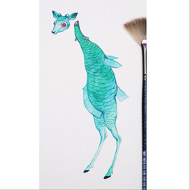 Рыбный олененок