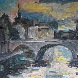 Мосты Парижа | he bridge. Paris.