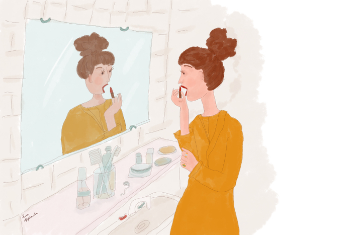 Лида и макияж