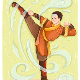 Аанг из «Аватар»