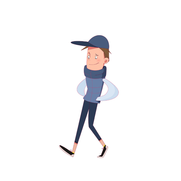 Мальчик-подросток. Дизайн персонажа