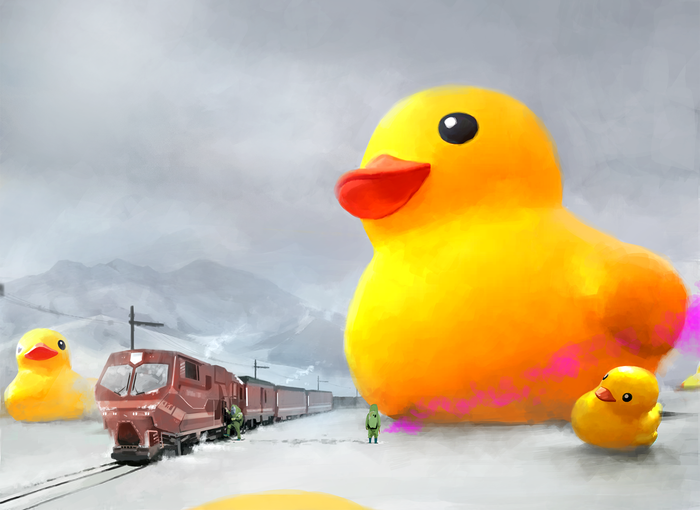 зима выдалась странной