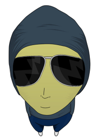 в капюшончике