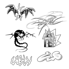 разработка эскизов для тату