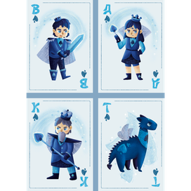 Игральные карты масти Пик