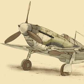 К 23 февраля. Советский истребитель Лагг-3