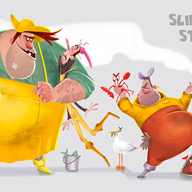 Разработка персонажей