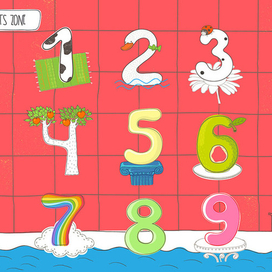 children's game "Counting"  