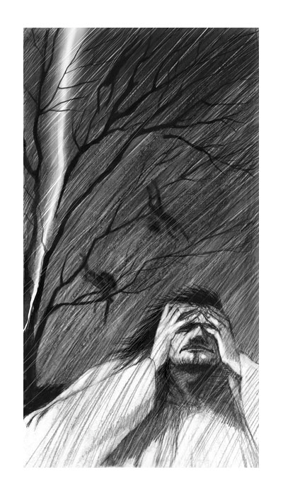 Иллюстрация к историческому роману Андрея Семина "Амадо"