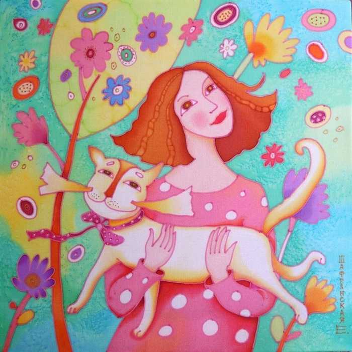 "Мой белый котик"