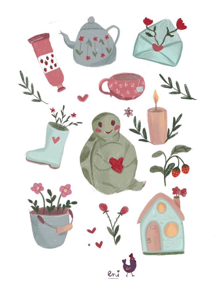 Милые стикеры