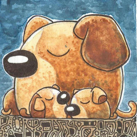 Собачья семья