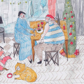 новогодняя открытка