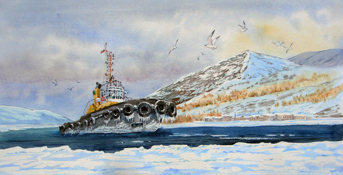 буксир "ПОЛЯРНЫЙ" (уже без ошибок)