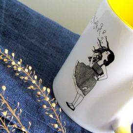 Кружка "Дети с мыльными пузырями"