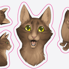 Котячьи стикеры