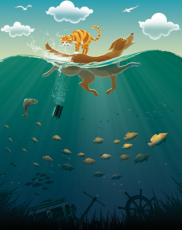 Почему кошка не дружит с собакой